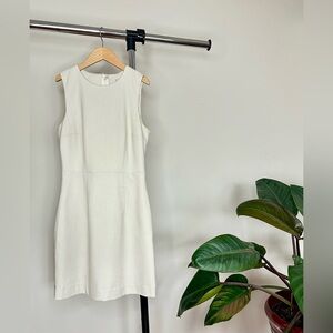 H&M structured dress in Cream - 6